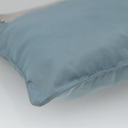 Prada Flat Messenger Bag Tessuto, BLUE, NYLON, Shoulder bag