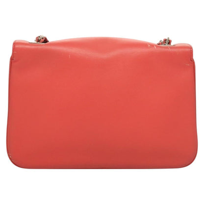 Fendi Be Baguette Flap Bag Leather, PINK, LEATHER, Shoulder bag