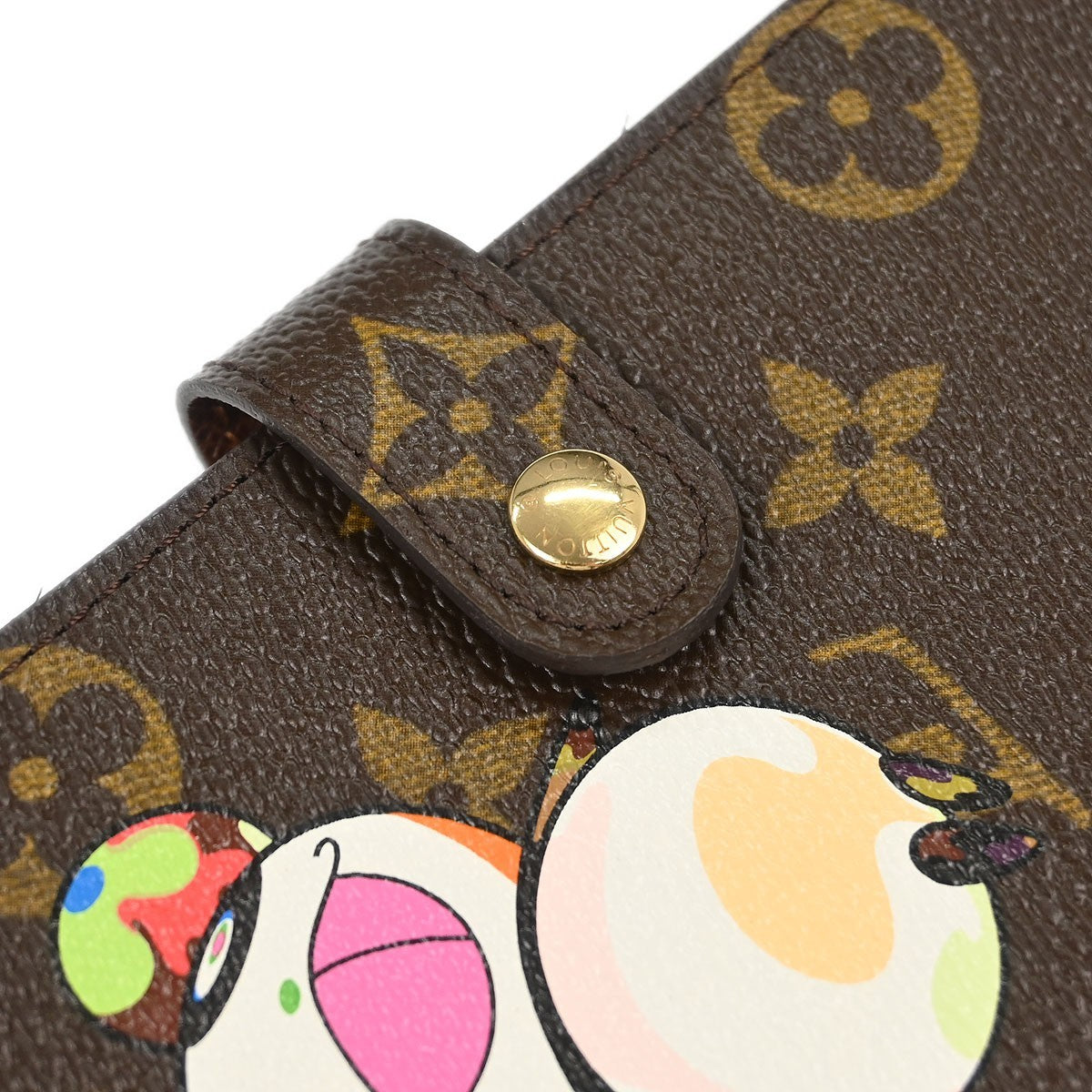 Louis Vuitton Agenda Cover Monogram Panda, BROWN, CANVAS, Wallets