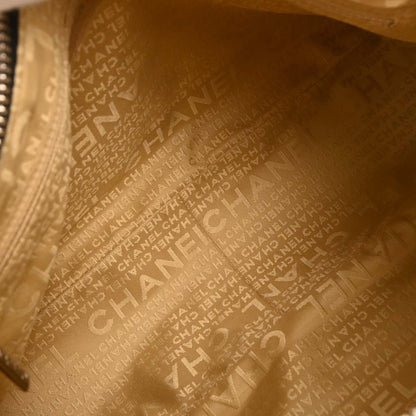 Chanel Lax Front Zip Bag Pebbled Leather, BLACK, LEATHER, Shoulder bag