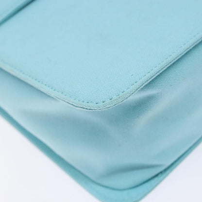 Saint Laurent Vintage Shoulder Bag Canvas, BLUE, CANVAS, Shoulder bag