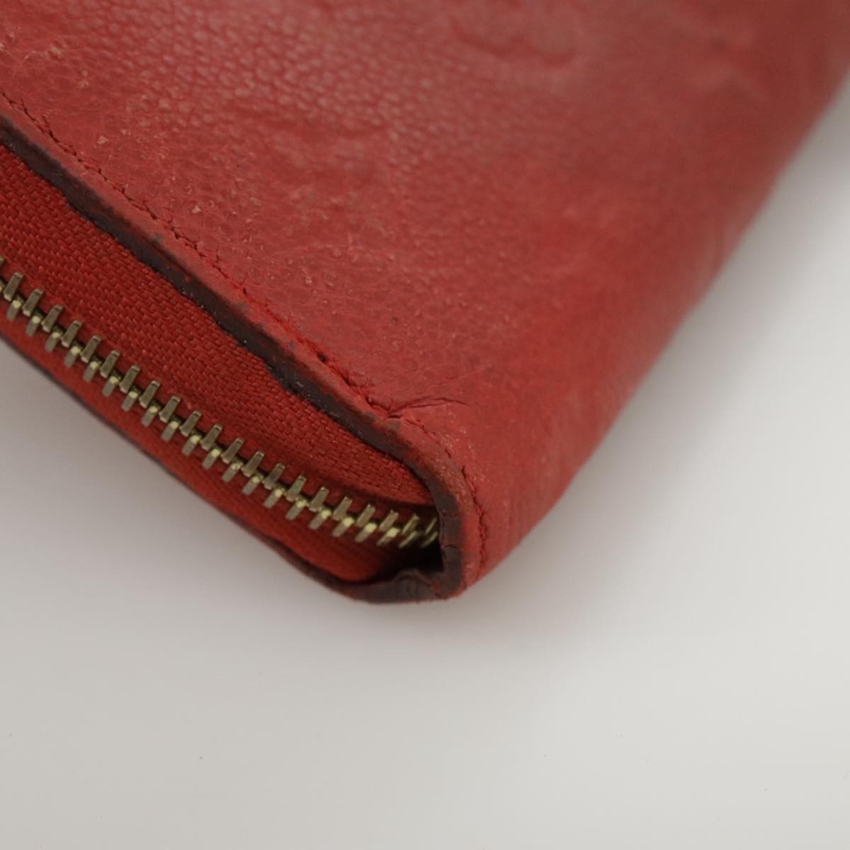 Louis Vuitton Portefeuille zippy Monogramme Empreinte Monogramme Empreinte, RED, LEATHER, Wallets