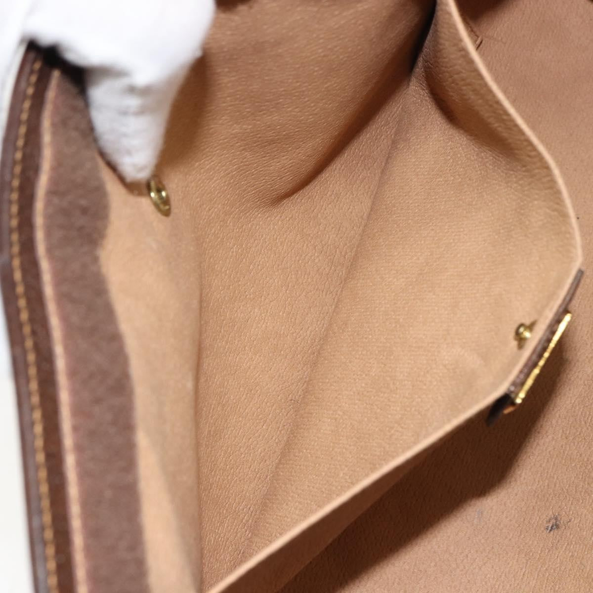 Gucci GG Supreme Clutch bag PVC, BEIGE, PVC, Clutche & pouche