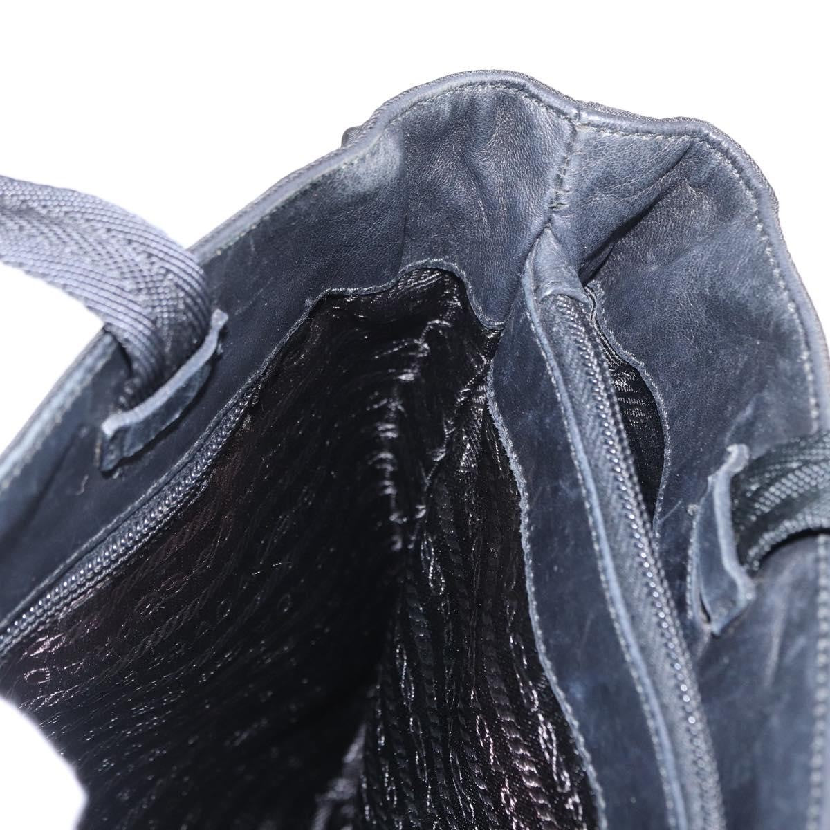 Prada Vintage Tote Nylon, BLACK, NYLON, Tote bag