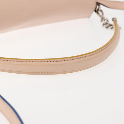 Fendi 3Baguette Convertible Crossbody Calfskin, PINK, LEATHER, Crossbody bag