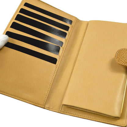 Chanel Timeless CC French Wallet Caviar, BEIGE, LEATHER, Wallets