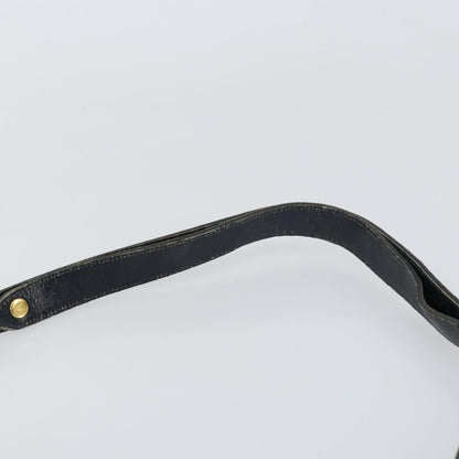 Christian Dior Vintage Trotter Shoulder Bag Canvas, NAVY, CANVAS, Shoulder bag