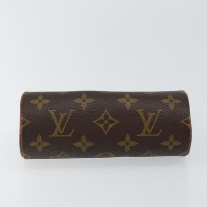 Louis Vuitton Papillon Pochette Monogram Canvas, BROWN, CANVAS, Clutche & pouche