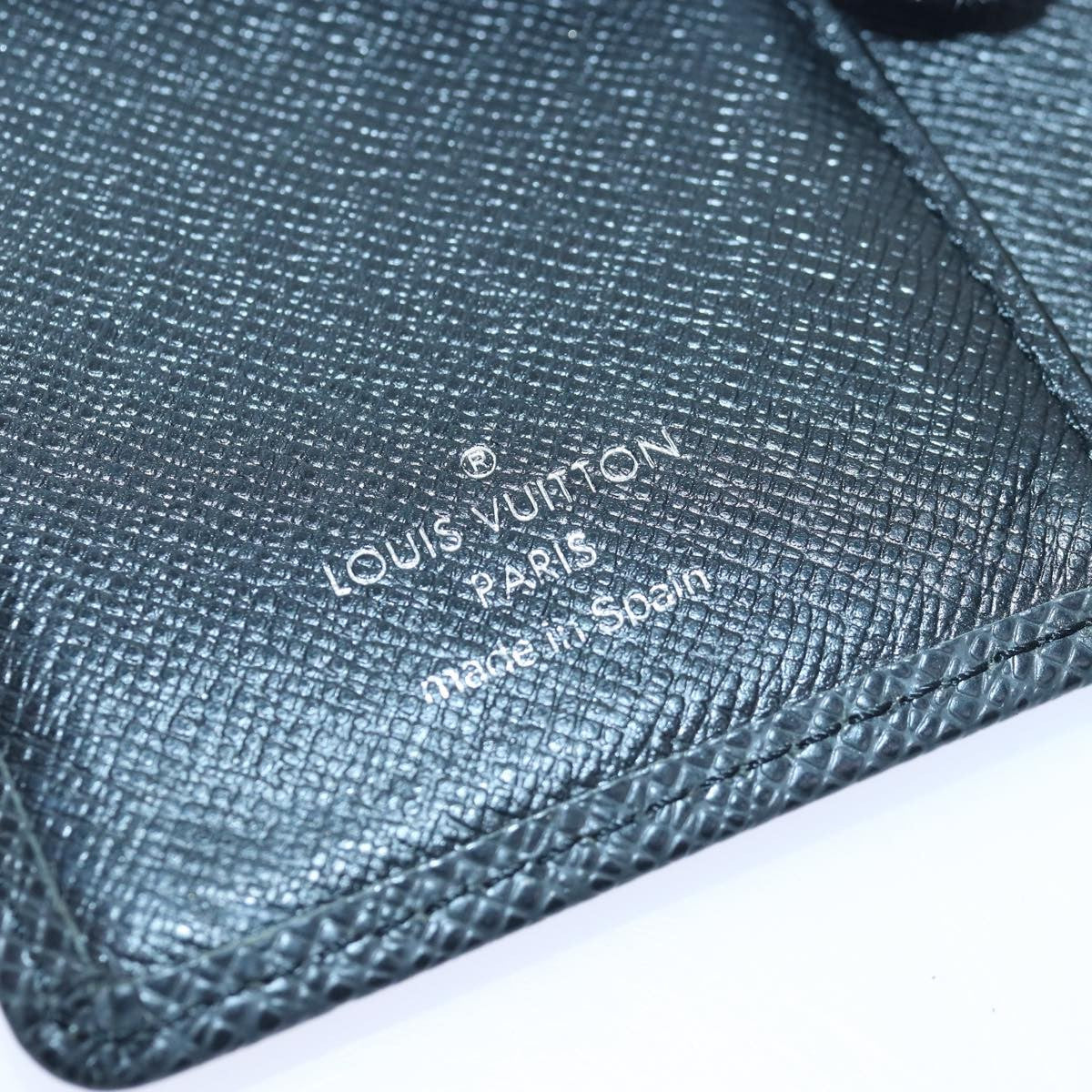 Louis Vuitton Agenda Cover Epi Leather, BLACK, LEATHER, Toiletry Case