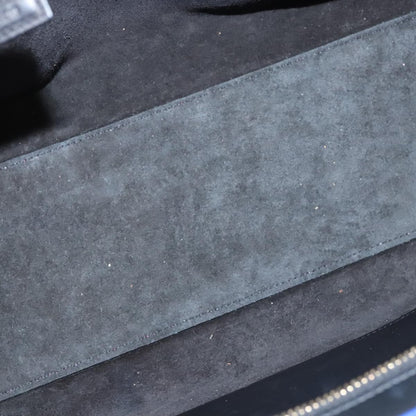 Saint Laurent Rive Gauche Cabas Leather, BLUE, LEATHER, Handbag