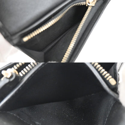 Valentino Garavani Rockstud Bifold Wallet Leather, BLACK, LEATHER, Wallets