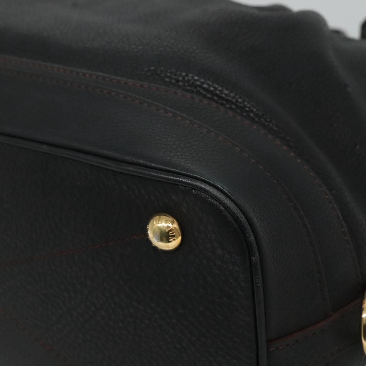 Louis Vuitton Stellar Handbag Mahina Leather, BLACK, LEATHER, Handbag