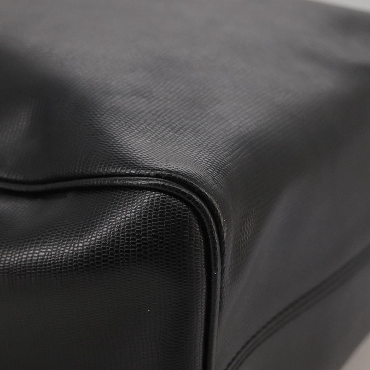 Celine Circle Logo Handbag Leather, BLACK, LEATHER, Handbag