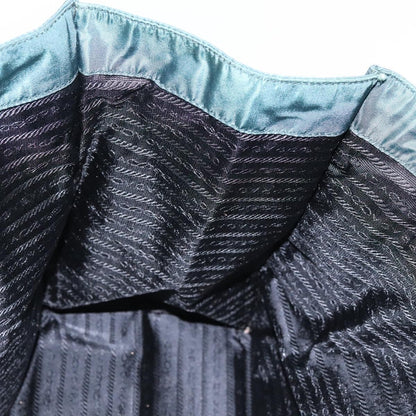 Prada Metal Handles Tote Tessuto, KHAKI, NYLON, Tote bag