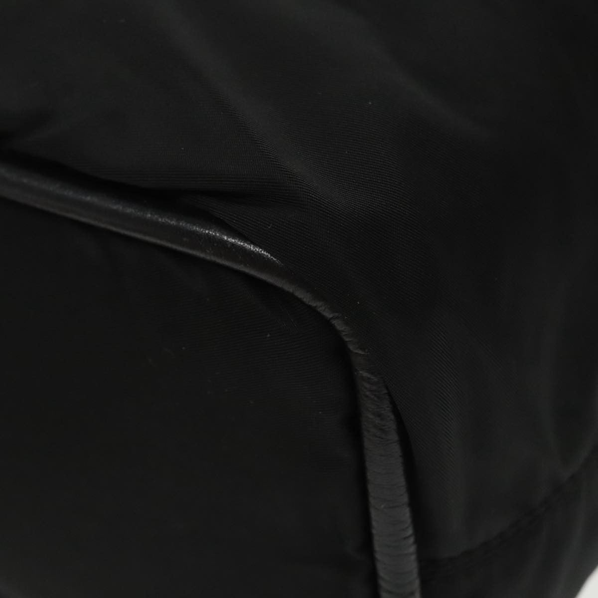 Celine Handbag Nylon, BLACK, NYLON, Handbag