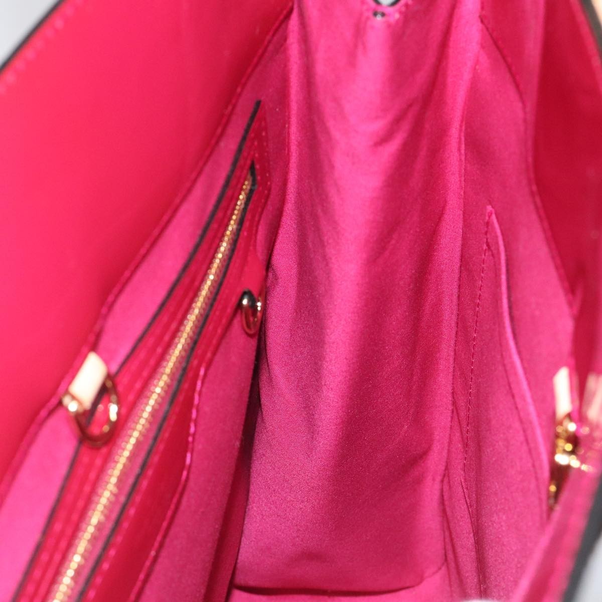 Louis Vuitton Catalina Handbag Monogram Vernis, PINK, PATENT_LEATHER, Handbag