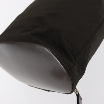 Gucci Vintage Bamboo Sling Backpack Nylon, KHAKI, NYLON, Backpack