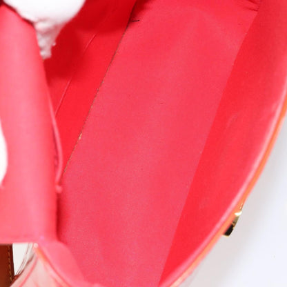 Louis Vuitton Bellflower Handbag Monogram Vernis, RED, PATENT_LEATHER, Shoulder bag