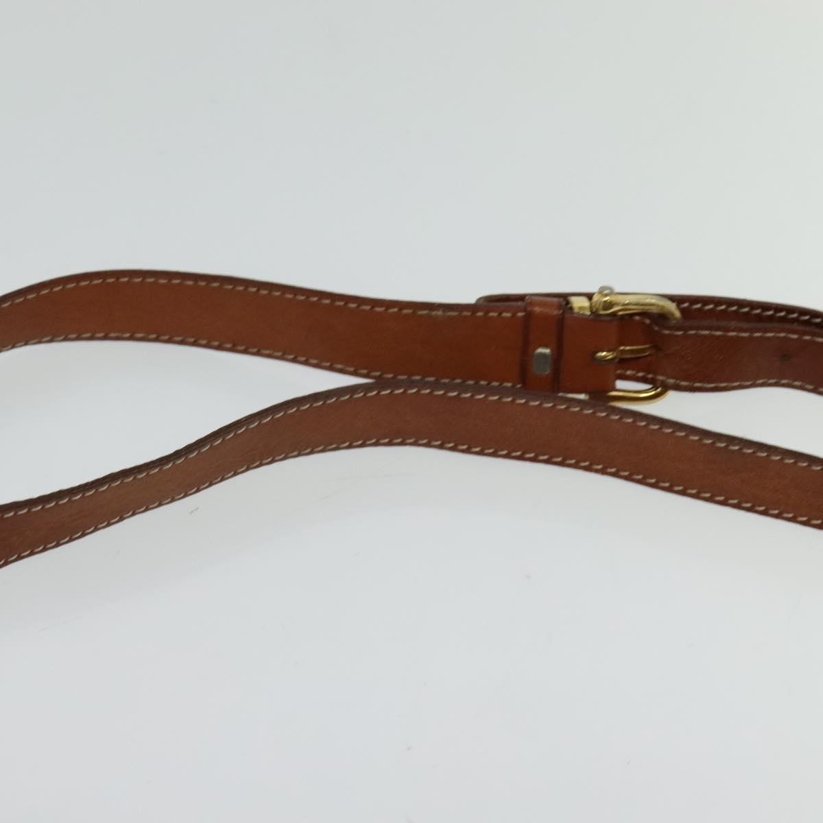 Celine Vintage Macadam Shoulder Bag Canvas and Leather, BROWN, CANVAS, Shoulder bag