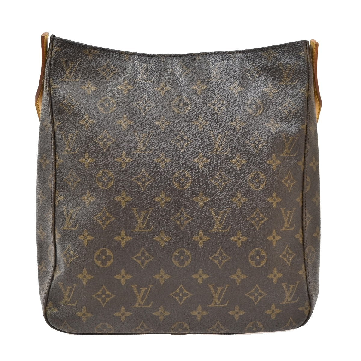 Louis Vuitton Looping Handbag Monogram Canvas, BROWN, CANVAS, Shoulder bag