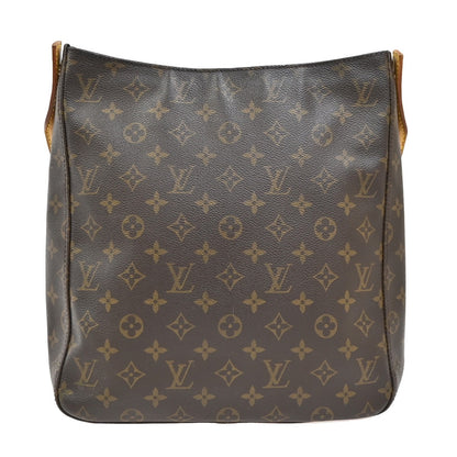 Louis Vuitton Looping Handbag Monogram Canvas, BROWN, CANVAS, Shoulder bag