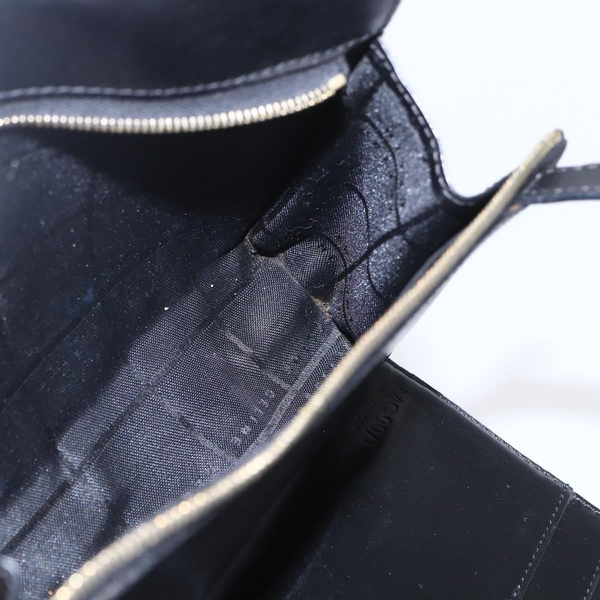 Celine Vintage Macadam Shoulder Bag Canvas, BLACK, CANVAS, Shoulder bag