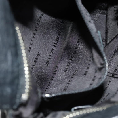 Burberry Vintage Crossbody Bag Leather, BLACK, LEATHER, Shoulder bag