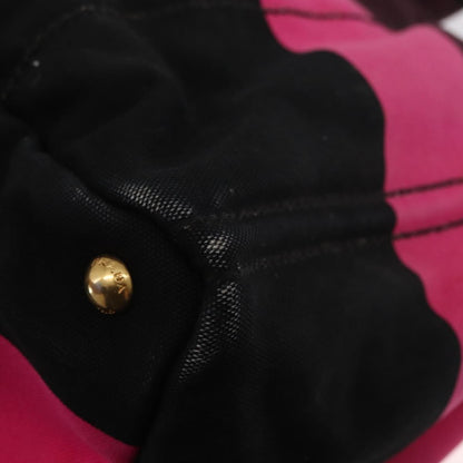 Prada Canapa Tote Canvas, PINK, CANVAS, Tote bag