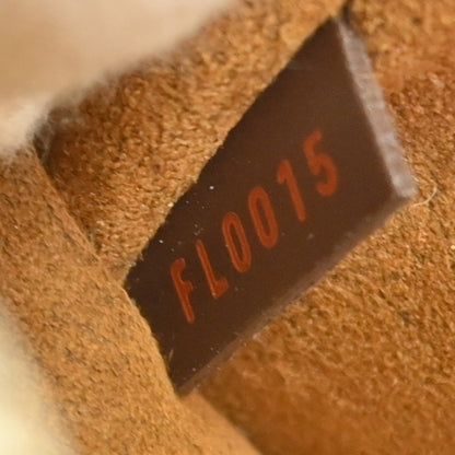 Louis Vuitton Pochette Saint Louis Damier, Brown, Canvas, Clutch