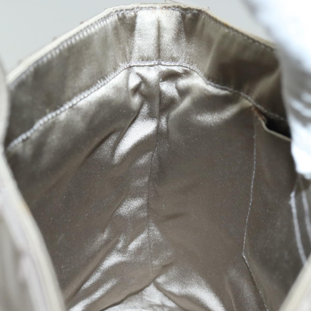 Prada Vintage Handbag Tessuto, SILVER, NYLON, Handbag