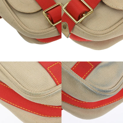 Louis Vuitton Antigua Besace Messenger Bag Canvas, BEIGE, CANVAS, Shoulder bag