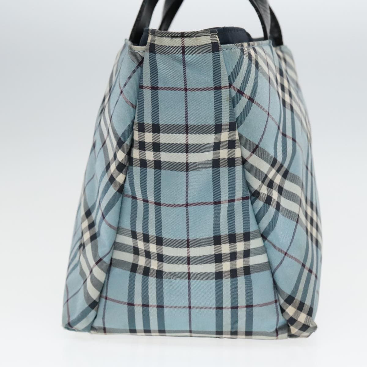 Burberry Nova Check Tote Nylon, BLUE, NYLON, Tote bag