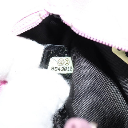 Chanel CC Zip Clutch Leather, Pink, Leather, Clutch