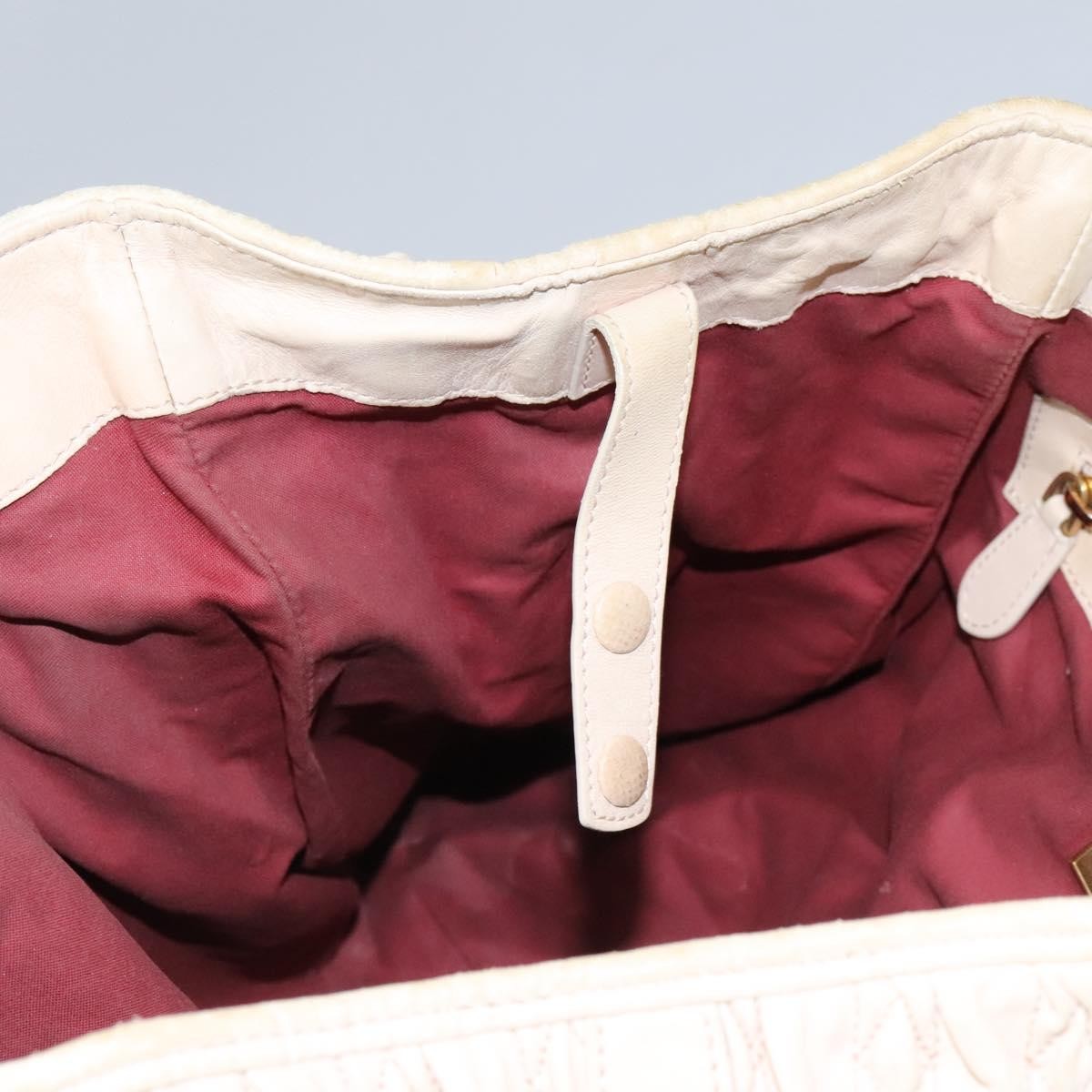 Bally Handbag Leather, BEIGE, LEATHER, Tote bag