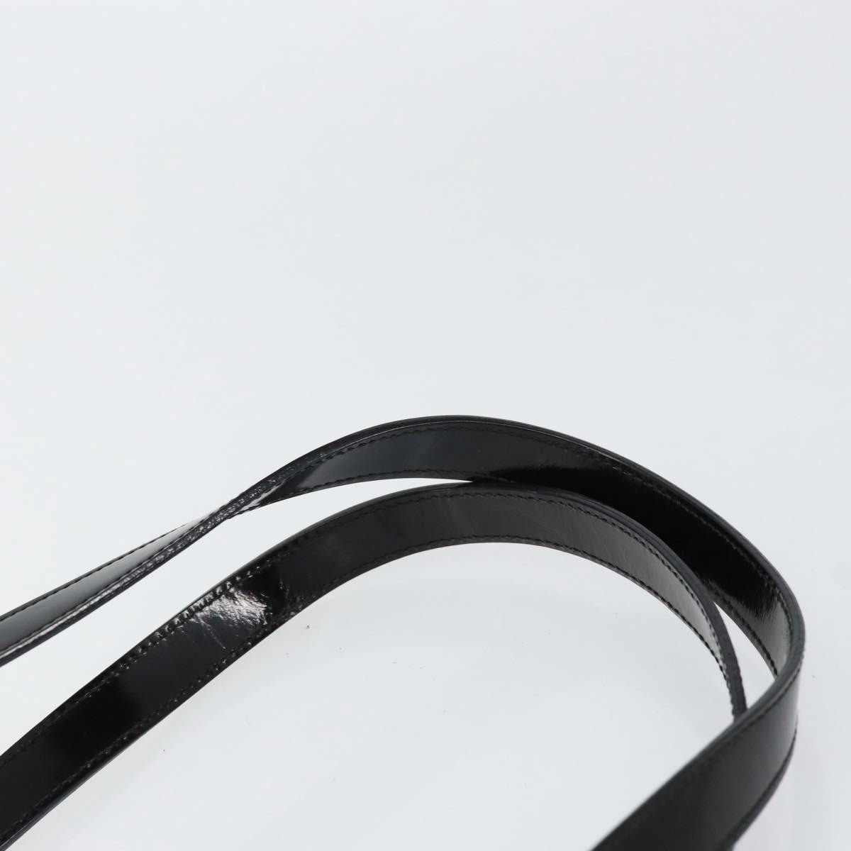 Salvatore Ferragamo Vintage Tote bag Patent Leather, BLACK, PATENT_LEATHER, Tote bag