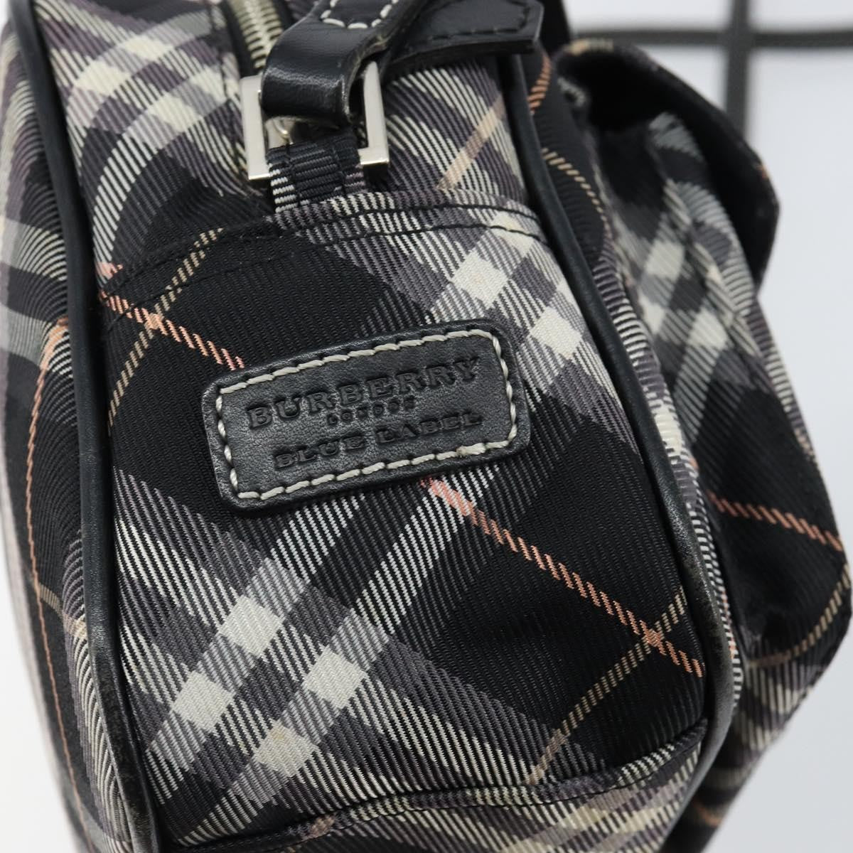 Burberry Nova Check Blue Label Nylon, BLACK, NYLON, Travel bag