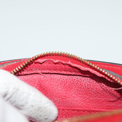 Louis Vuitton Dauphine Pochette Epi Leather, RED, LEATHER, Clutche & pouche