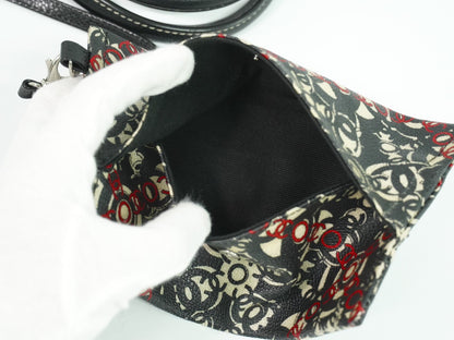 Chanel Optic Coco Tote Printed Coated Canvas with Caviar, MULTICOLOUR, CANVAS, Tote bag