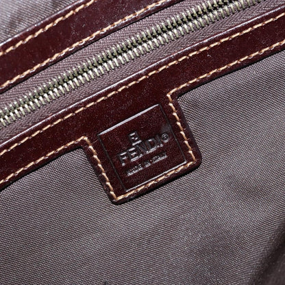 Fendi Zip Tote Canvas, BEIGE, CANVAS, Tote bag