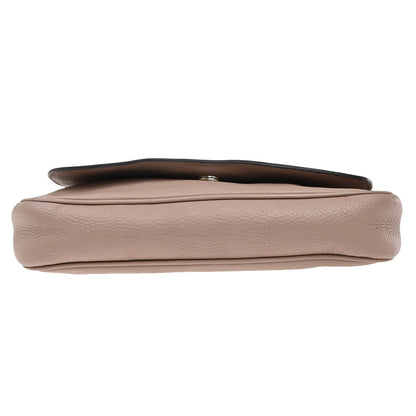 Gucci Soho Chain Crossbody Bag Leather, PINK, LEATHER, Shoulder bag