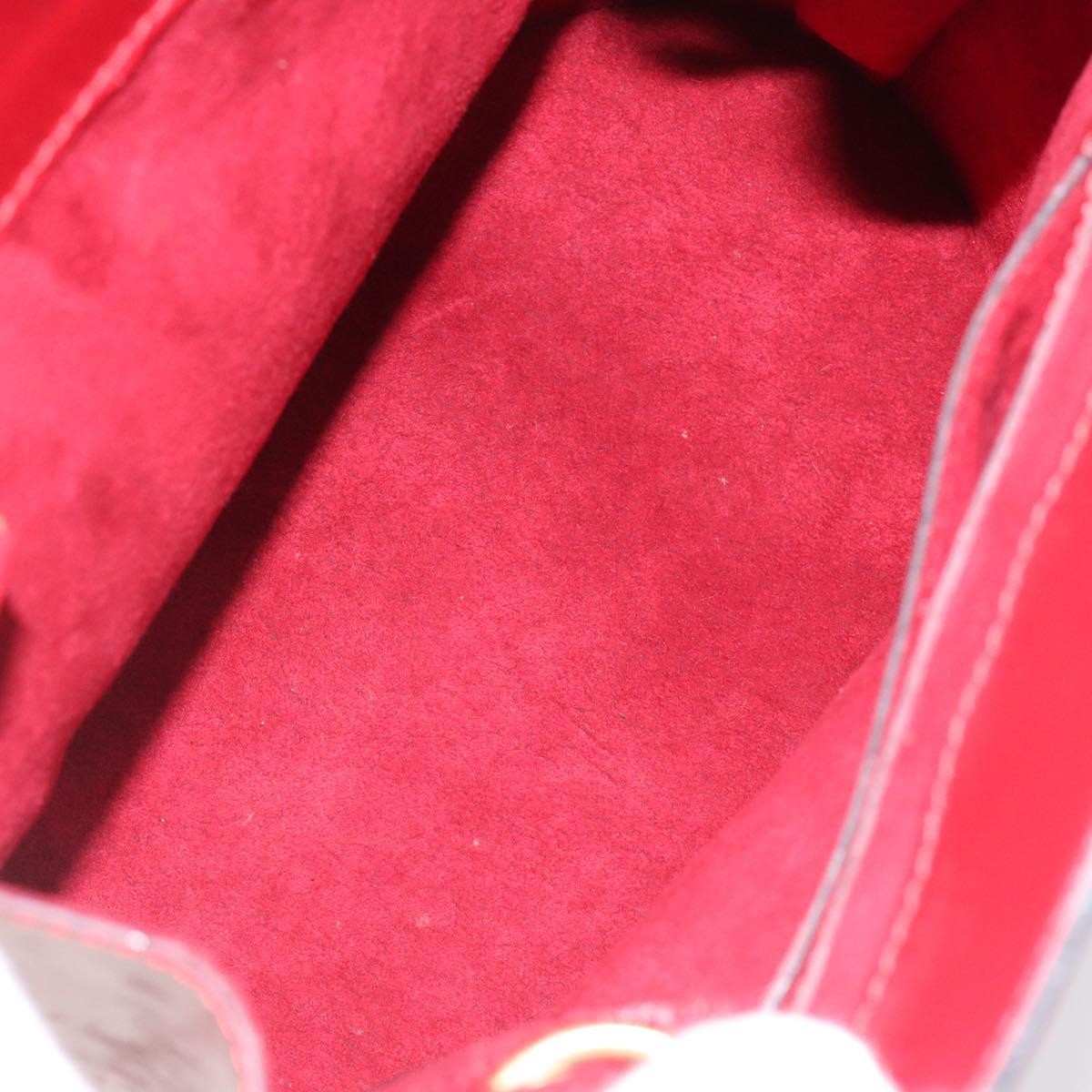 Louis Vuitton Cluny Shoulder Bag Epi Leather, RED, LEATHER, Shoulder bag