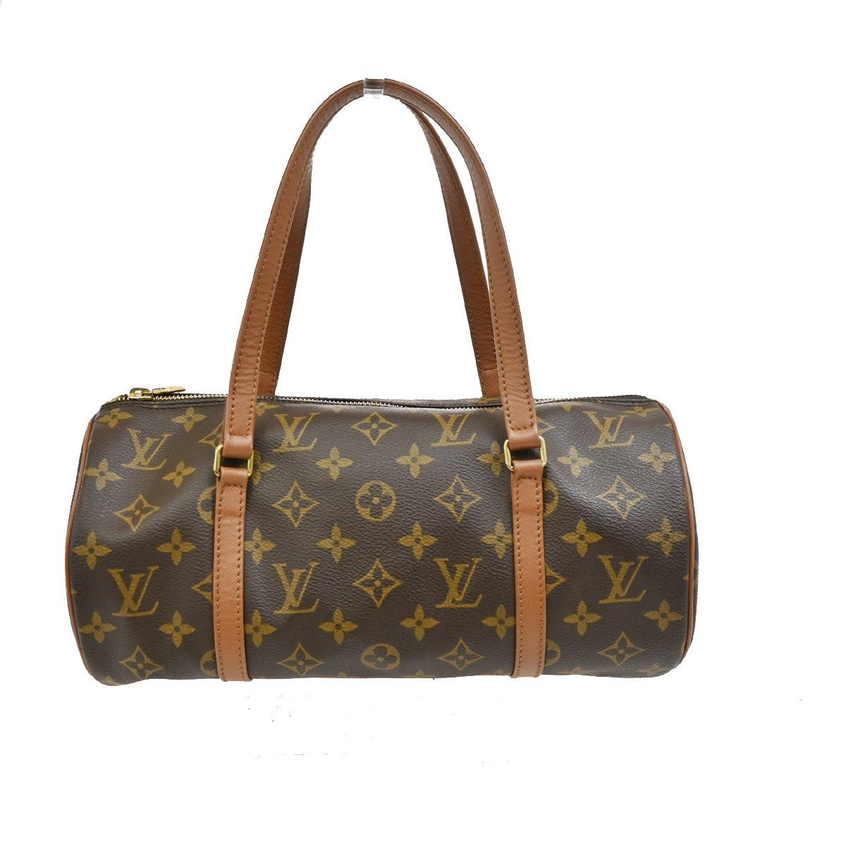 Louis Vuitton Papillon Handbag Monogram Canvas, BROWN, CANVAS, Handbag