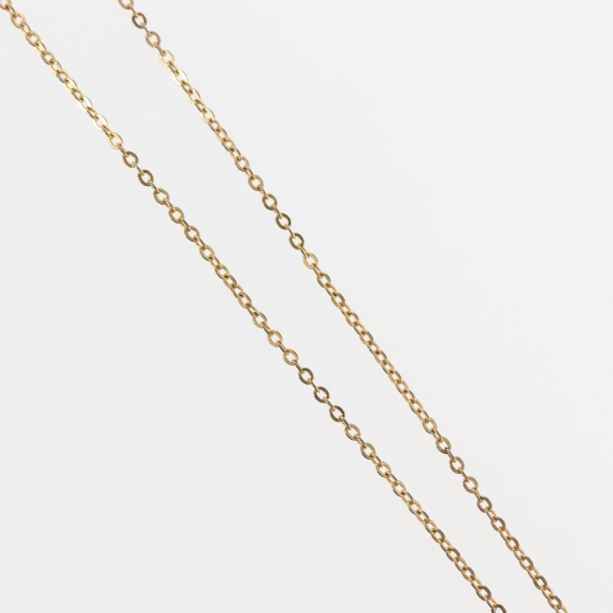 Christian Dior CD Pendant Necklace Gold-plated, GOLD, METAL, Necklace