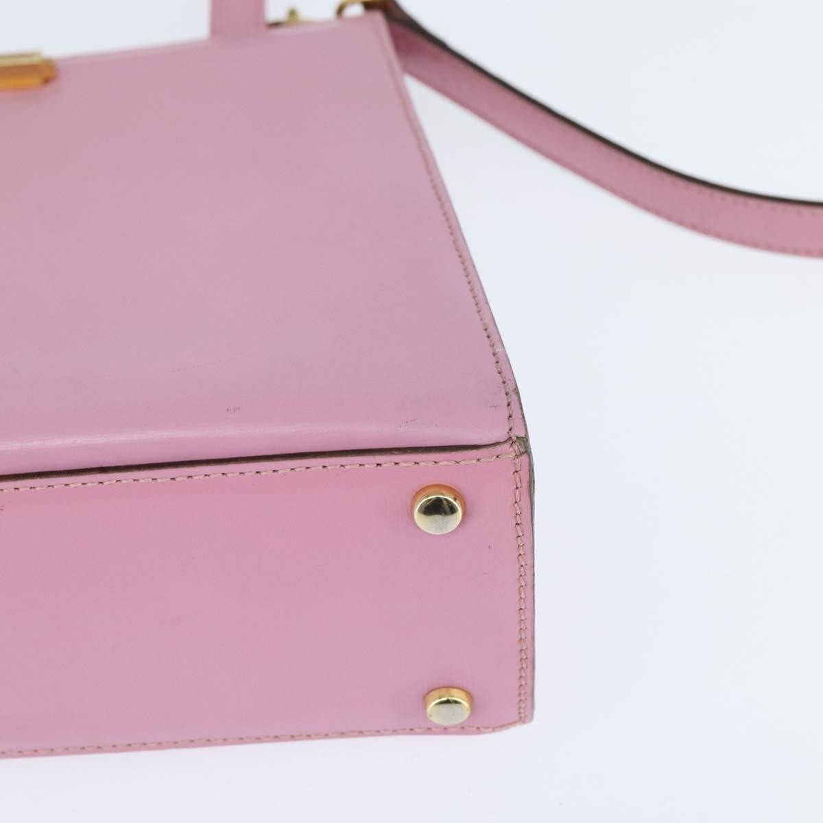 Celine Handbag Leather, PINK, LEATHER, Handbag
