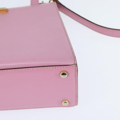 Celine Handbag Leather, PINK, LEATHER, Handbag