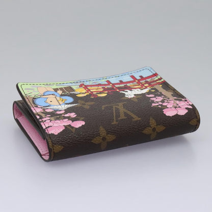 Louis Vuitton Victorine wallet Monogram Vivienne Japan Garden, BROWN, CANVAS, Wallets