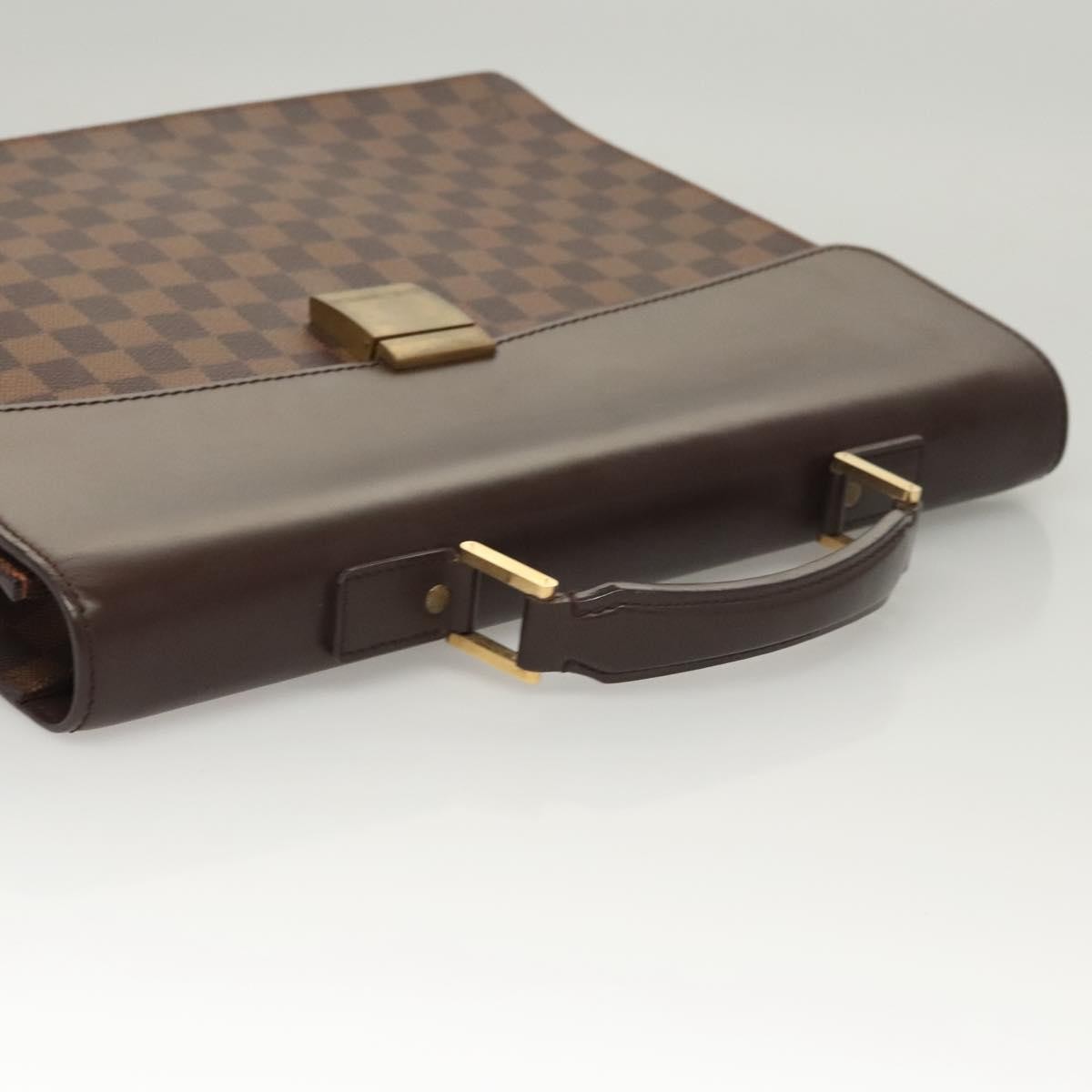 Louis Vuitton Altona Bag Damier, BROWN, CANVAS, Briefcase