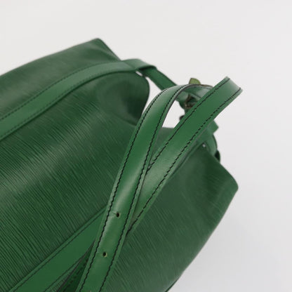 Louis Vuitton Randonnee Backpack Epi Leather, Green, Leather, Backpack