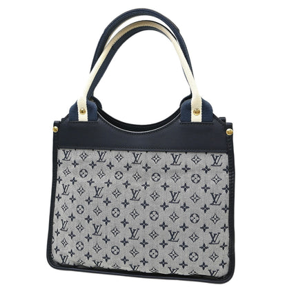 Louis Vuitton Kathleen Tote Mini Lin, Blue, Canvas, Handbag