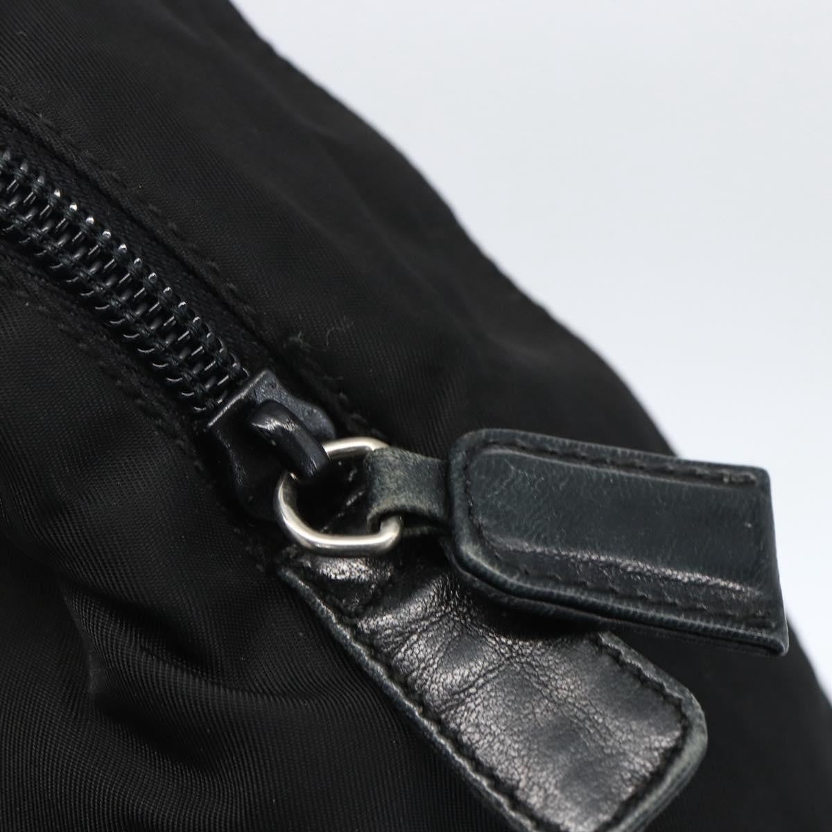 Prada Vintage Shoulder Bag Tessuto, BLACK, NYLON, Shoulder bag